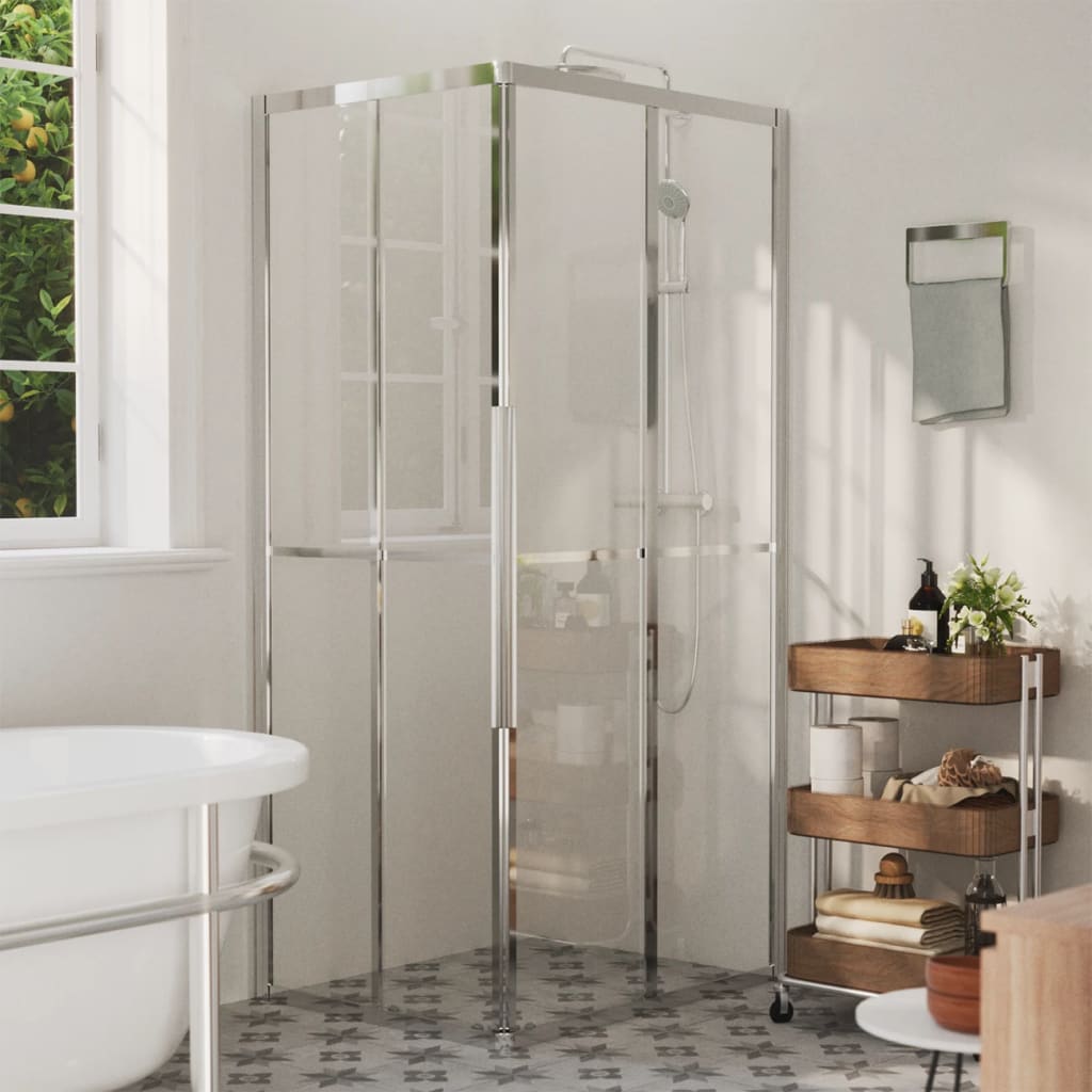 vidaXL Shower Cabin 80x80x180 cm ESG