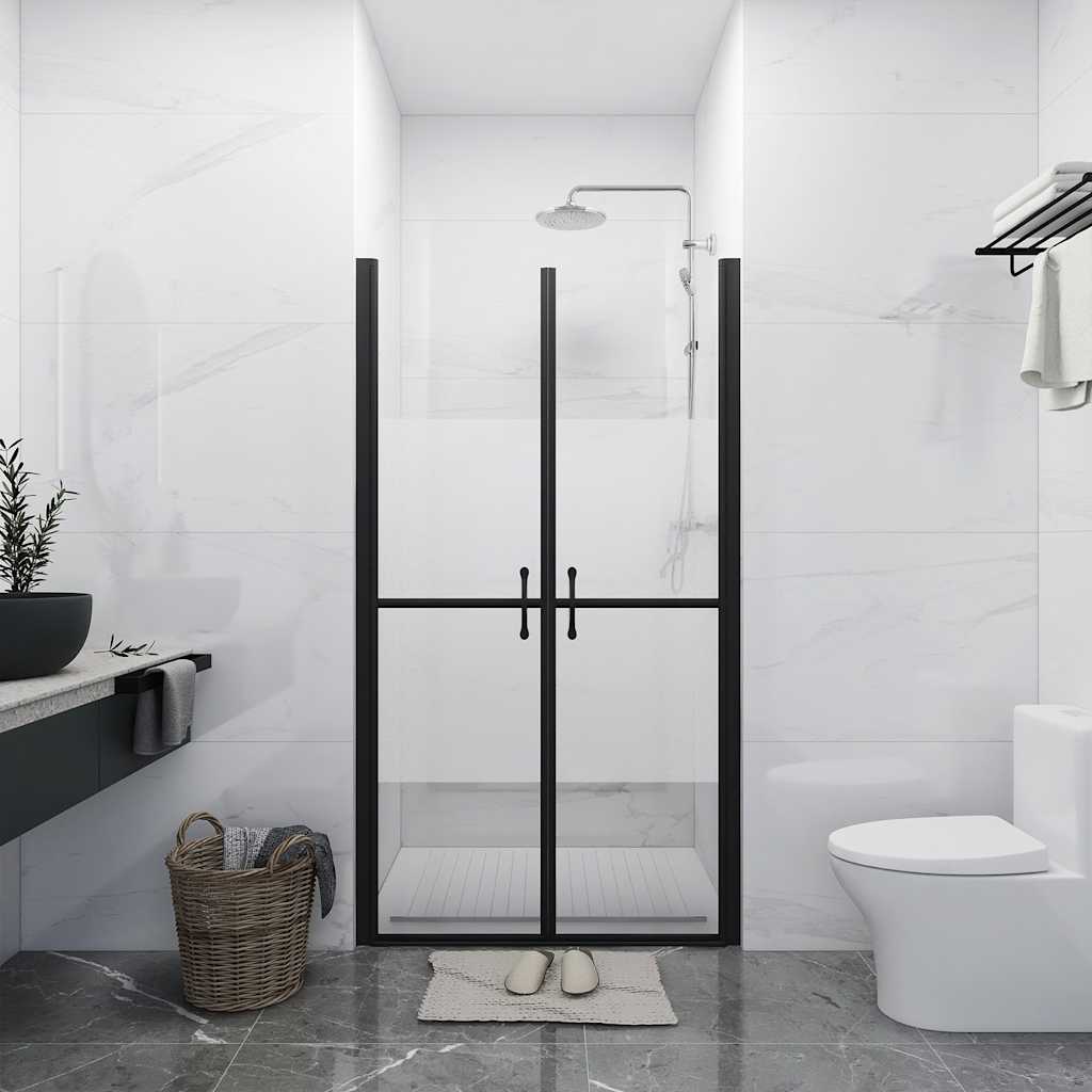 vidaXL Shower Door 71x190 cm ESG Transparent
