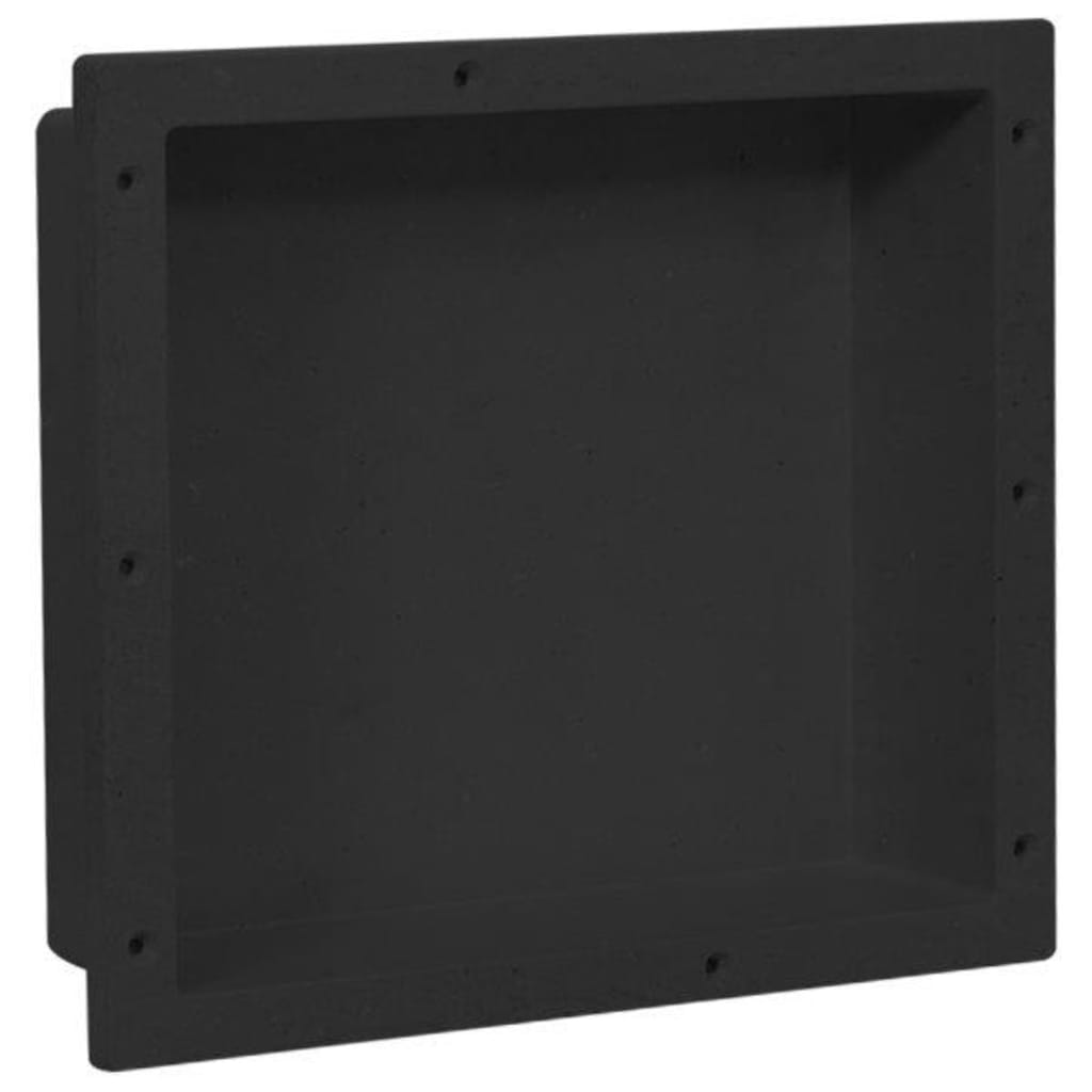 vidaXL Shower Niche 41x36x10 cm Matte Grey