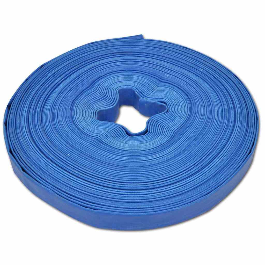 vidaXL Flat Hose 3'' 25 m PVC