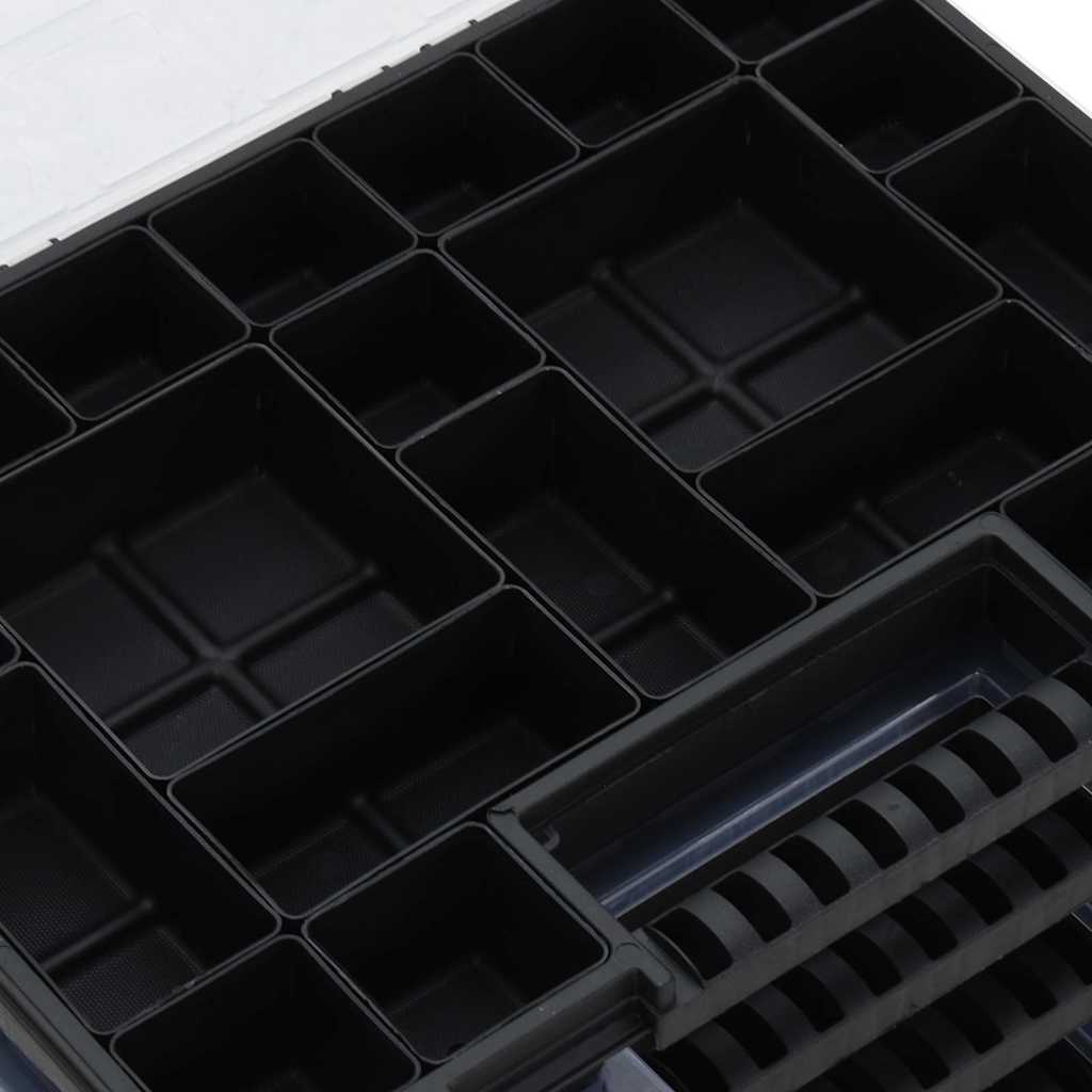 vidaXL Assortimentsdozen 5 st 34,5x25x5 cm polypropeen