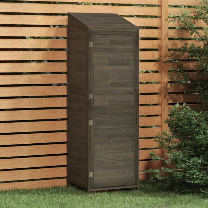 vidaXL Tuinschuur 55x52x112 cm massief vurenhout