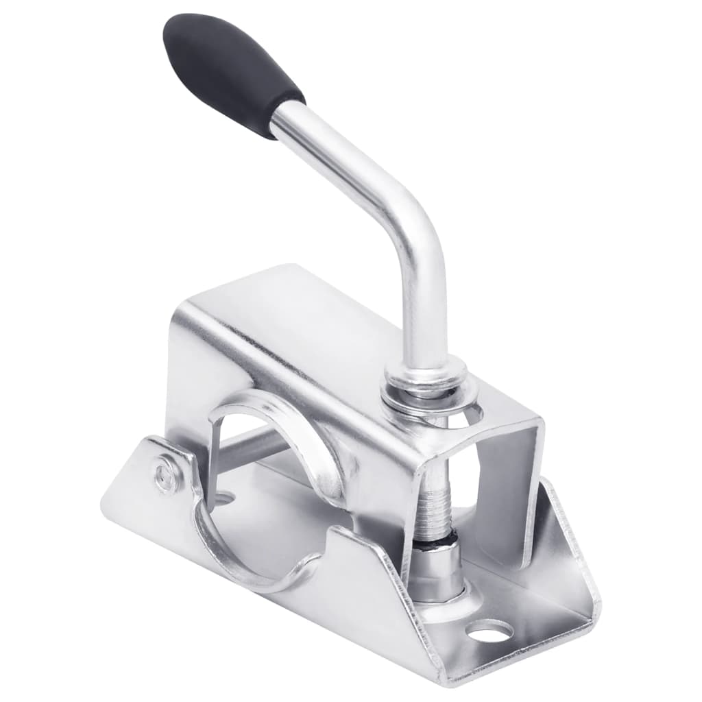 vidaXL Jockey Wheel Clamp 13.5x6.5x14 cm galvanized steel