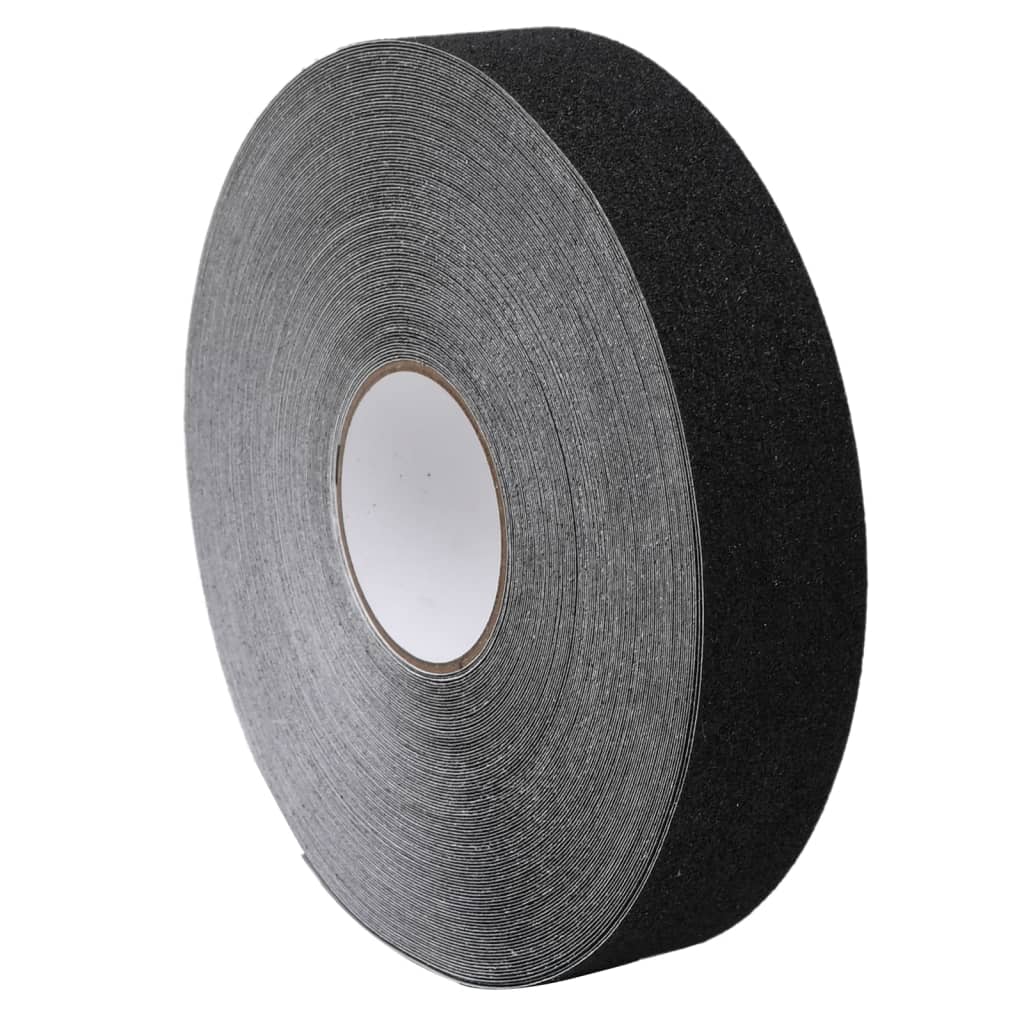 vidaXL Anti-sliptape 0,1x10 m PVC zwart