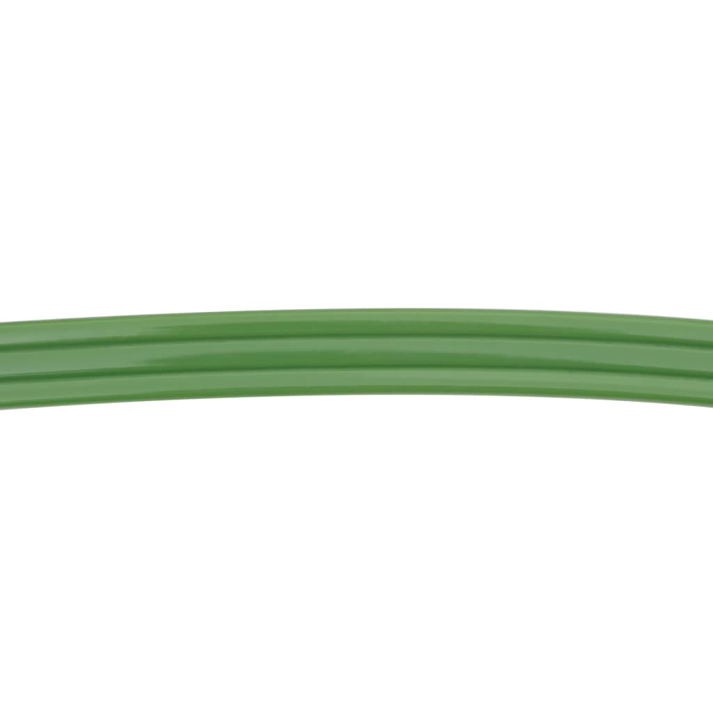 vidaXL Sproeislang 3-pijps PVC 7,5 m groen
