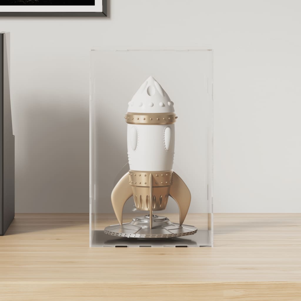 vidaXL Display Box transparent 14x14x22 cm acrylic