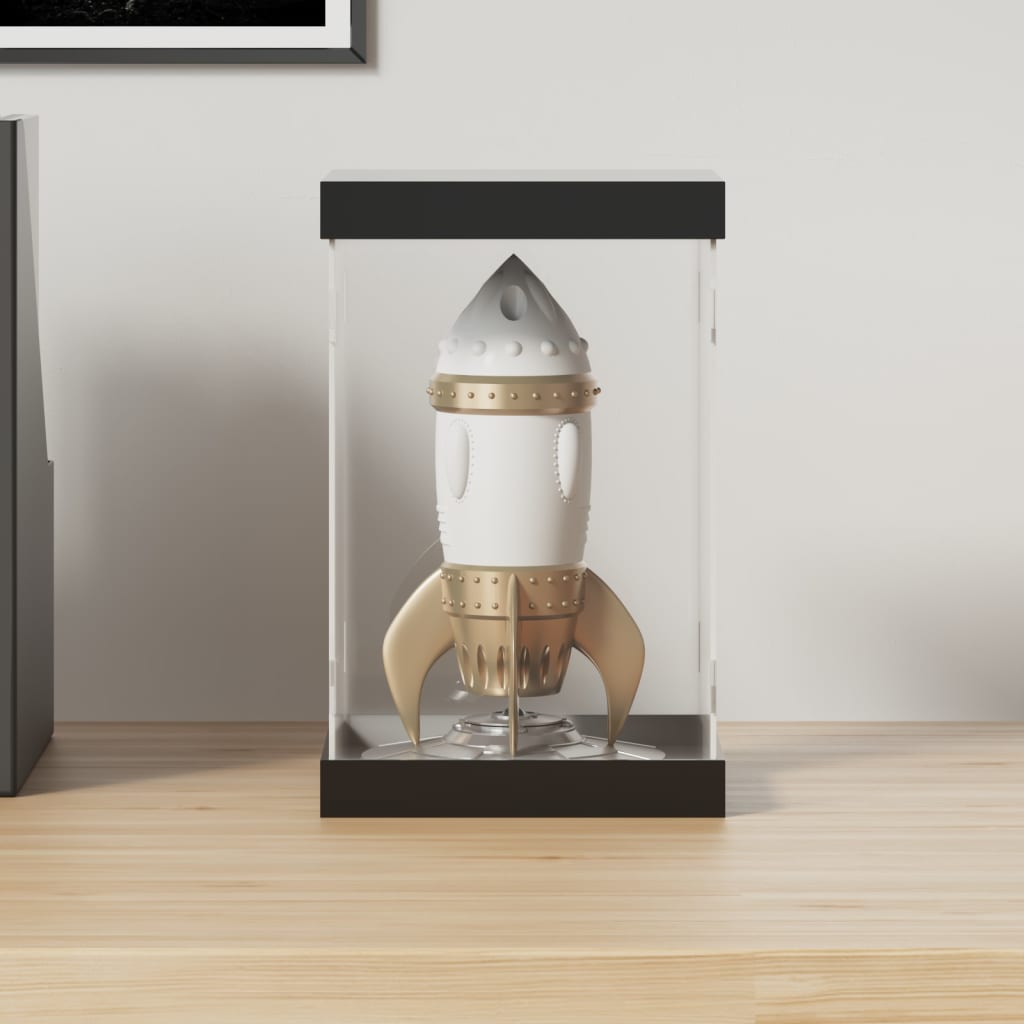 vidaXL Display case transparent 14x14x22 cm acrylic