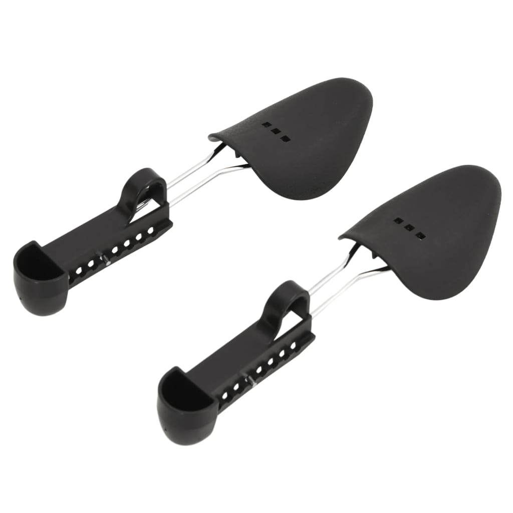 vidaXL Shoe Stretchers 5 pairs EU 35-38 plastic black