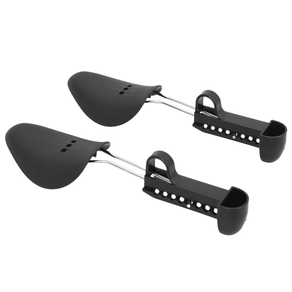 vidaXL Shoe Stretchers 5 pairs EU 35-38 plastic black