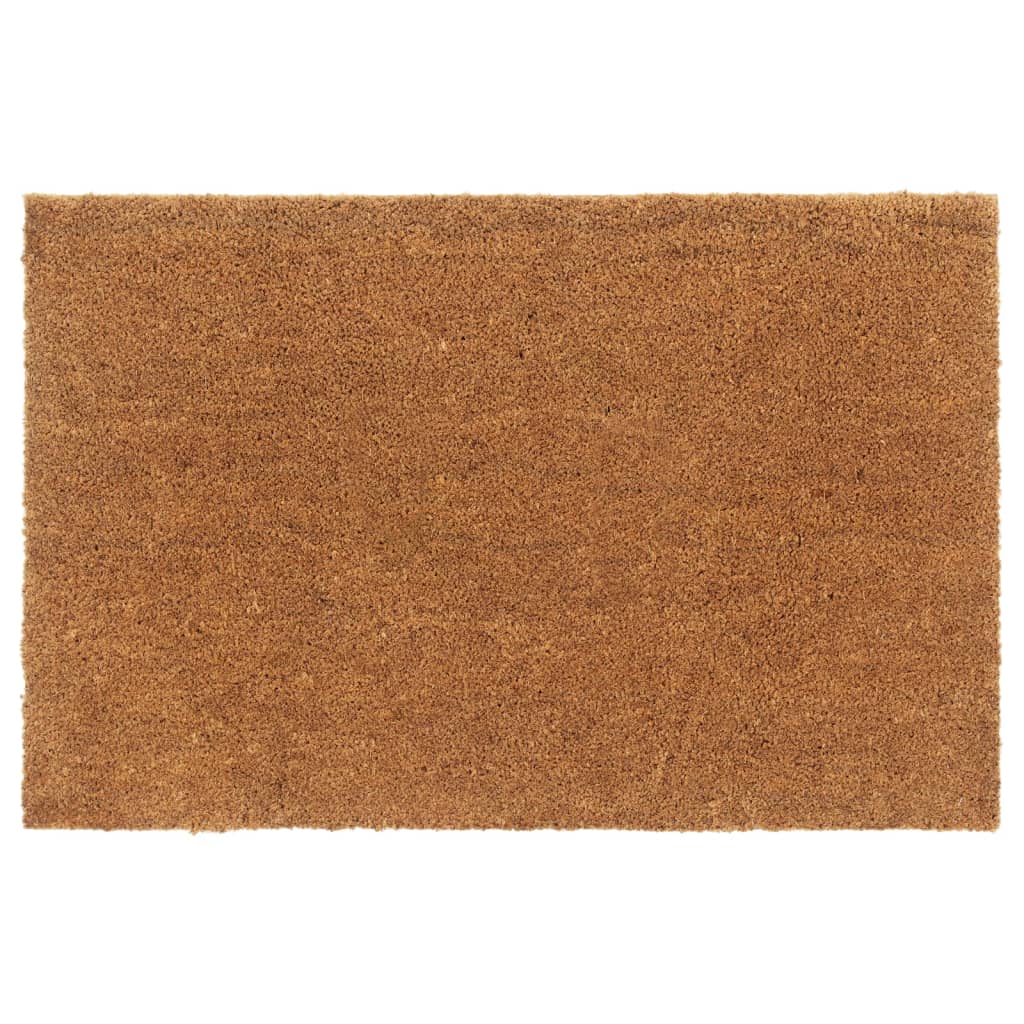 vidaXL Doormats 2 pcs 40x60 cm Tufted Coir Natural