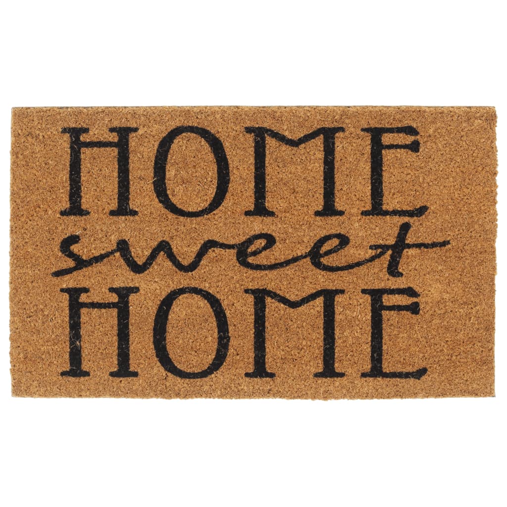 vidaXL Doormat 45x75 cm Tufted Coir Natural