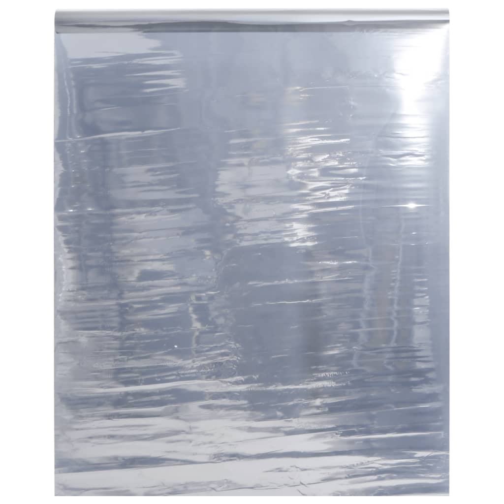 vidaXL Static Reflective Sun Film 45x2000 cm PVC Silver-coloured