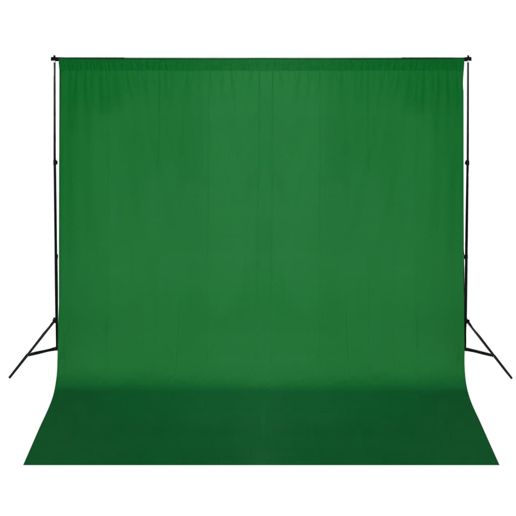 vidaXL Background System 600x300 cm Green