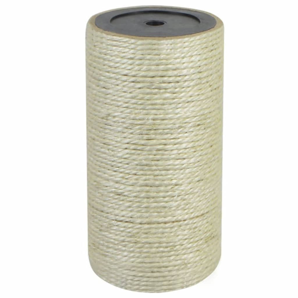 vidaXL Cat scratching post 8x20 cm 8 mm beige