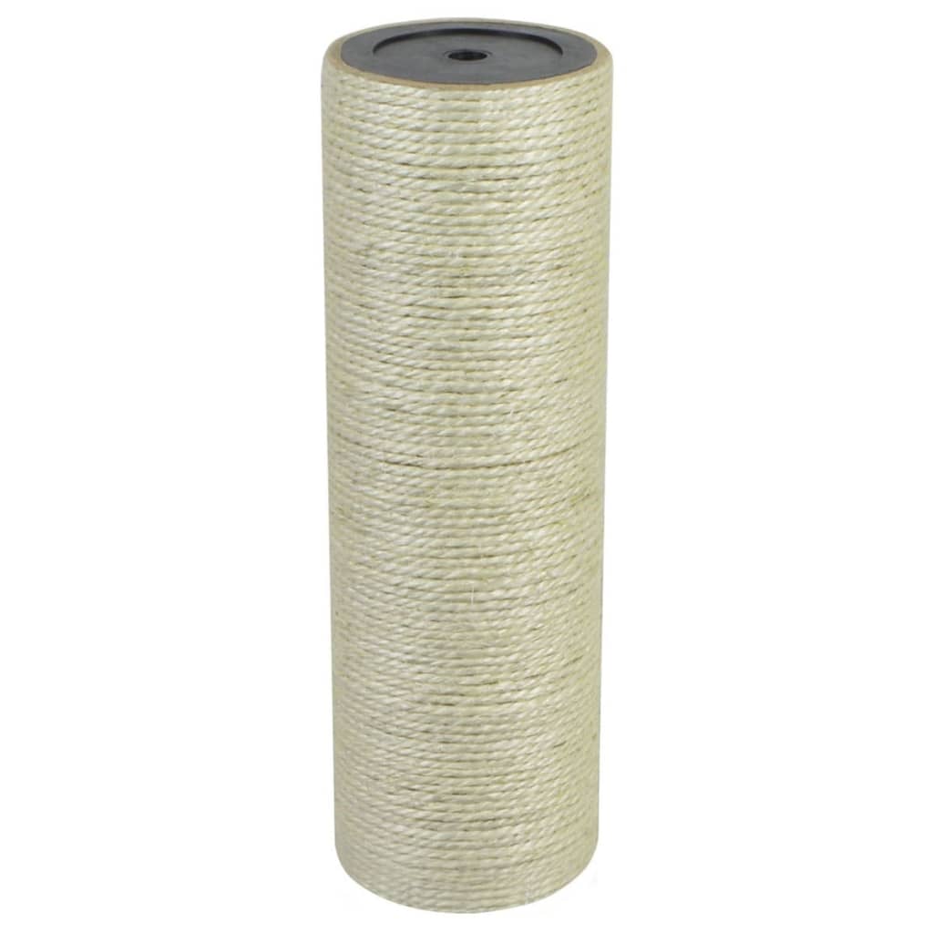 vidaXL Cat scratching post 8x20 cm 8 mm beige