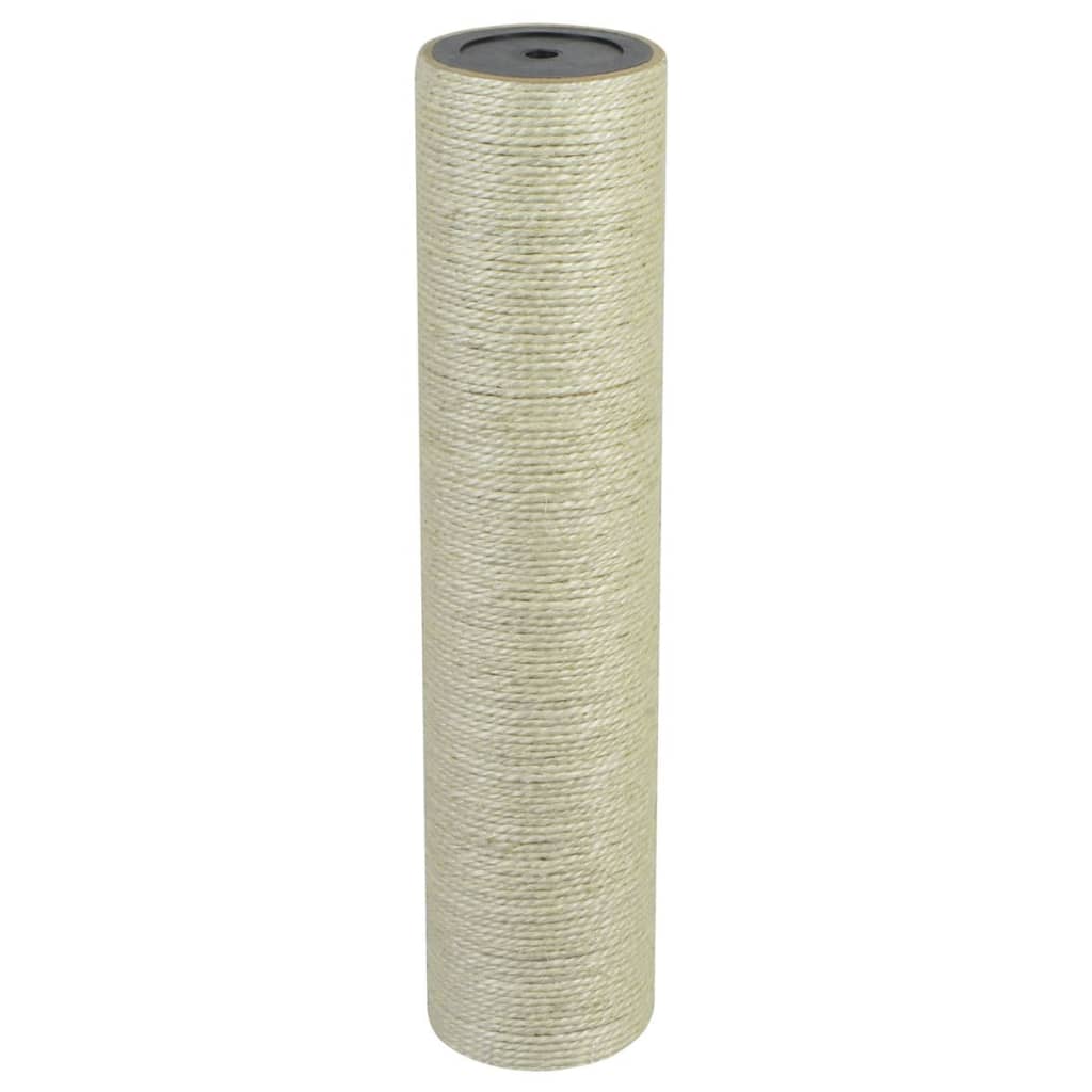 vidaXL Cat scratching post 8x20 cm 8 mm beige