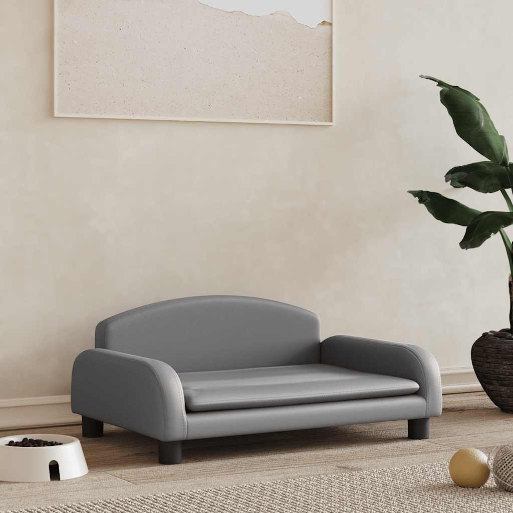vidaXL Hondenmand 70x45x30 cm stof crèmekleurig