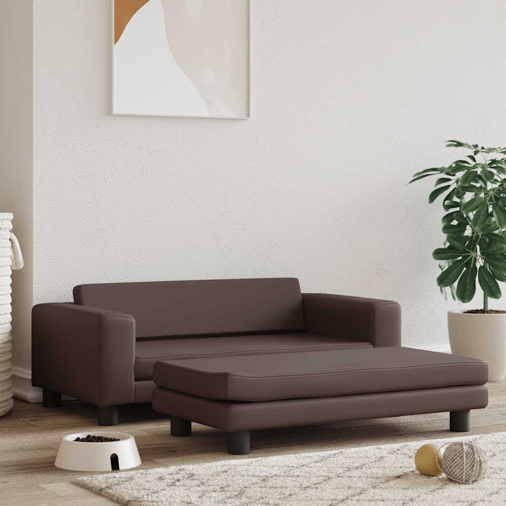 vidaXL Hondenmand met verlengstuk 100x50x30 cm fluweel blauw