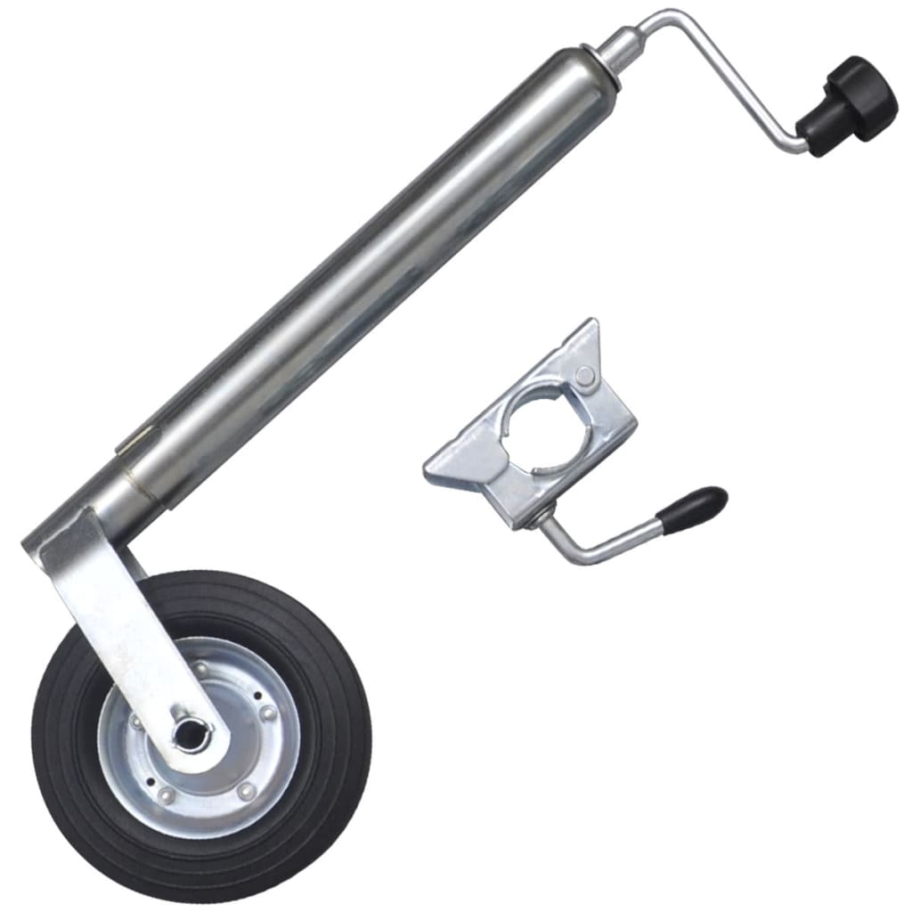 vidaXL Jockey Wheel for Trailer 48 mm Galvanized Steel