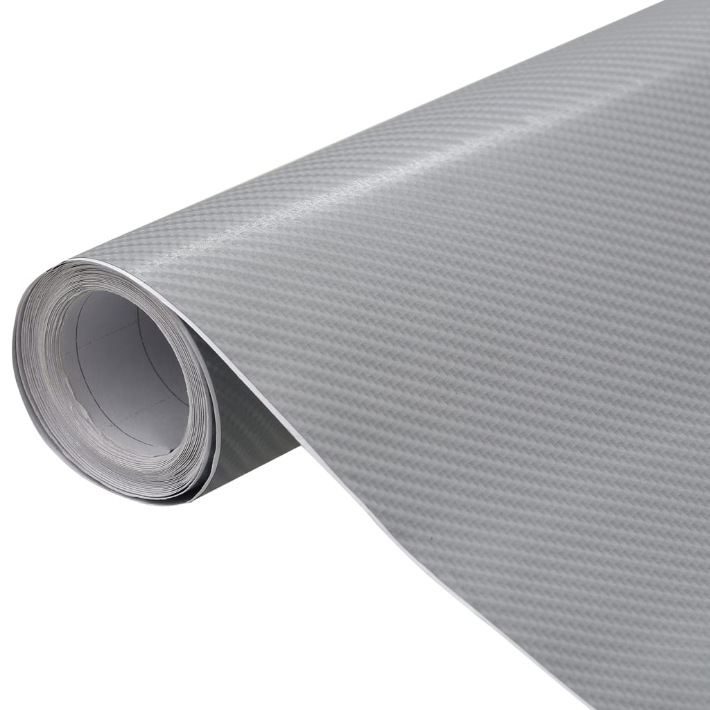 vidaXL Car wrap film 4D 100x150 cm black