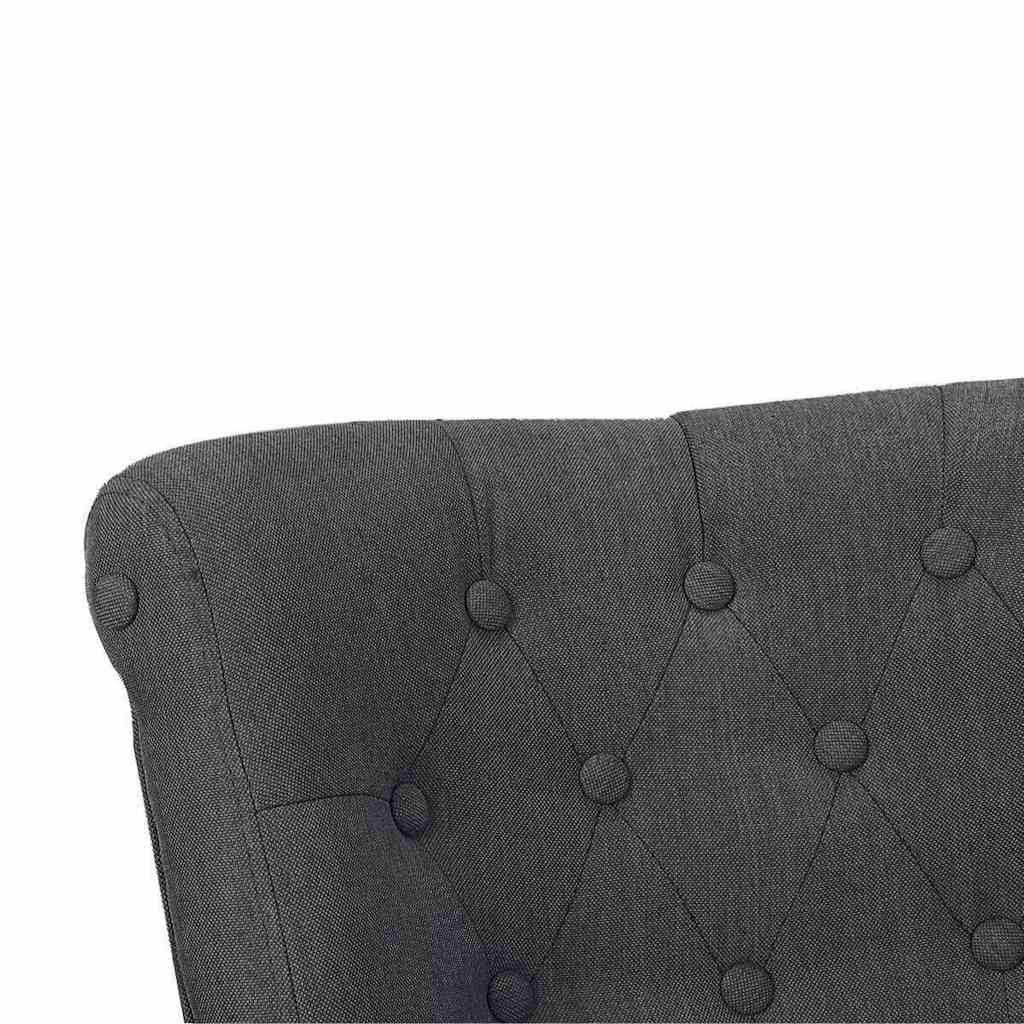 vidaXL French Armchair Cream Fabric