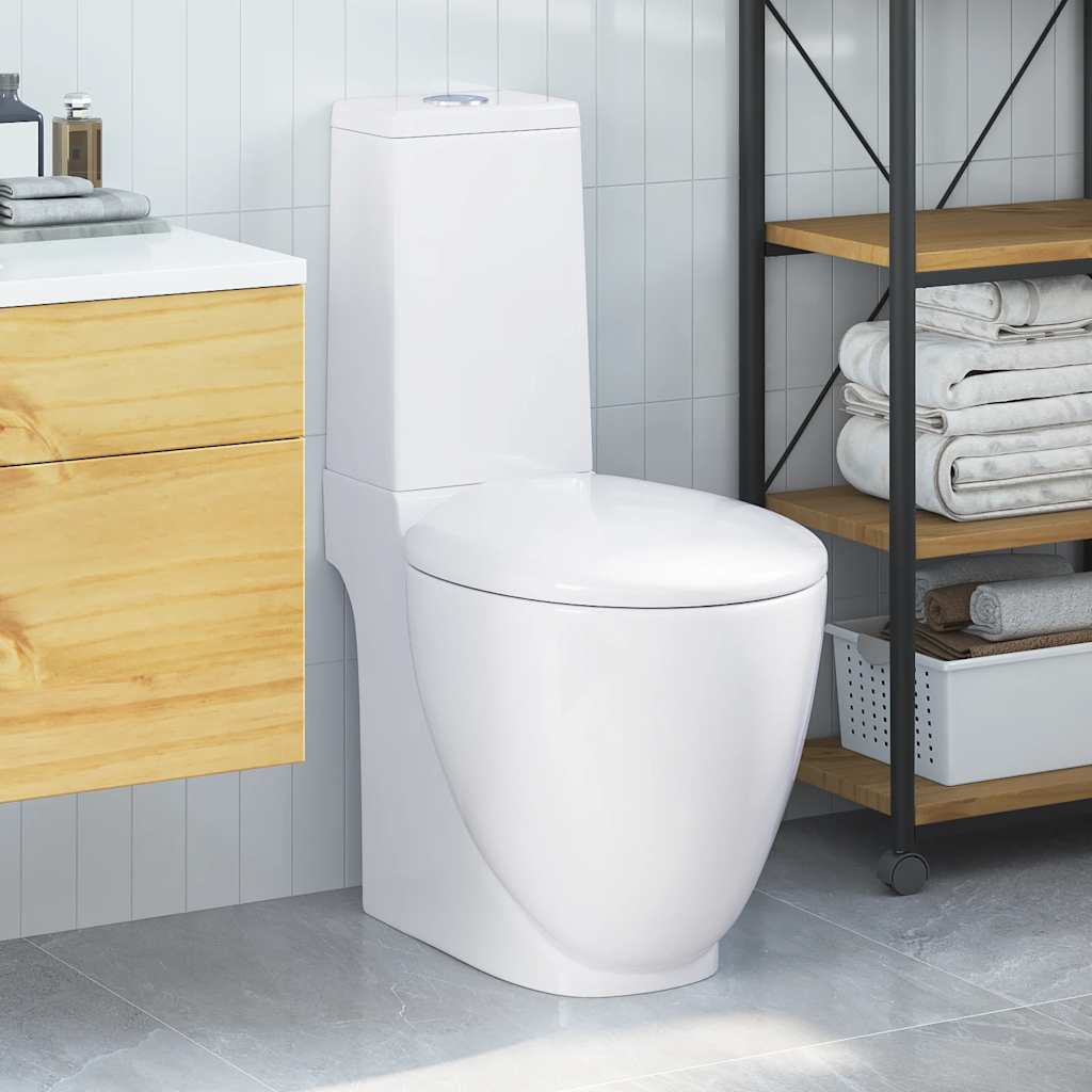 vidaXL Toilettes pour acheter de la céramique noire