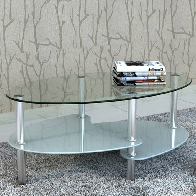 vidaXL Coffee Table with Unique Design White
