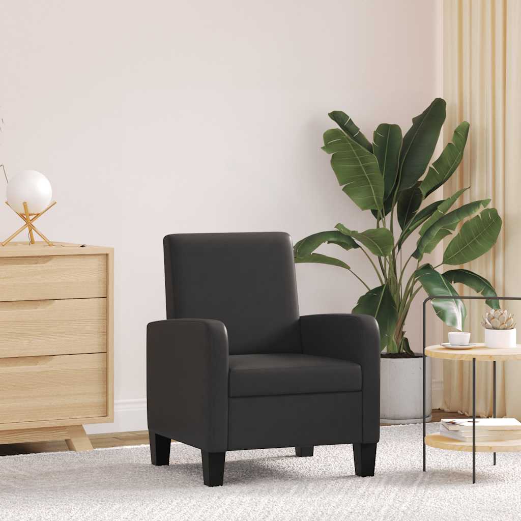 vidaXL Fauteuil kunstleer bruin