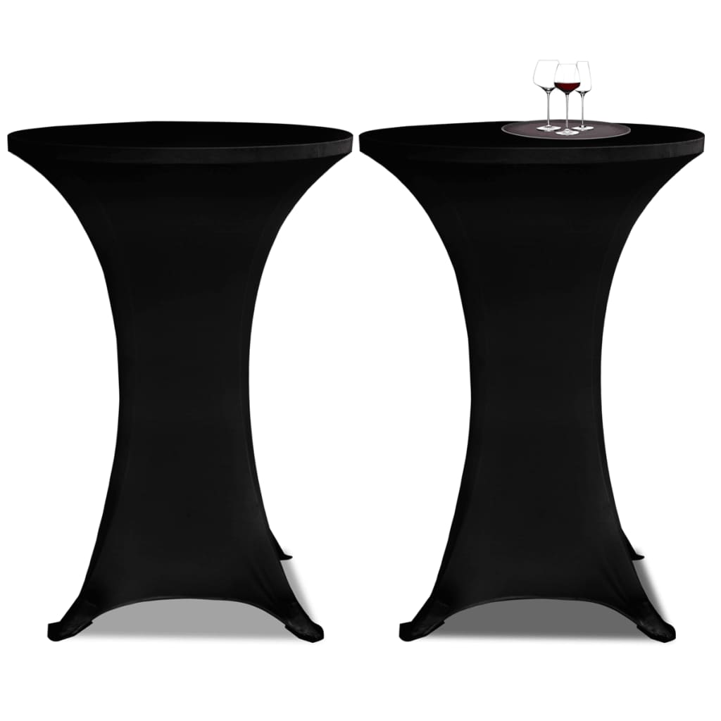 vidaXL Stretch Chair Cover 2 pcs 60 cm Anthracite