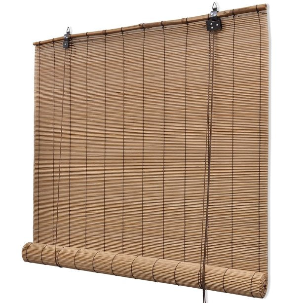vidaXL Roller Blind 80x160 cm bamboo natural