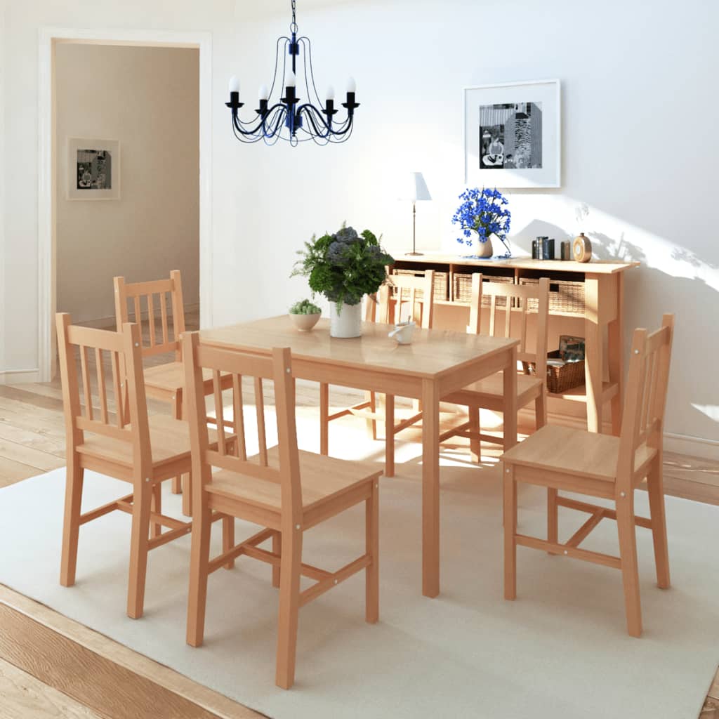 vidaXL 3-Piece Dining Set White