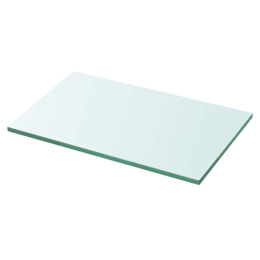 vidaXL Wandschap transparant 20x12 cm glas
