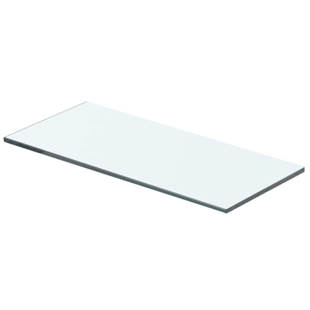 vidaXL Wandschap transparant 20x12 cm glas