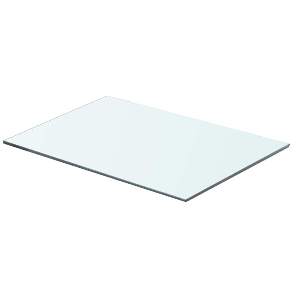 vidaXL Wandschap transparant 20x12 cm glas