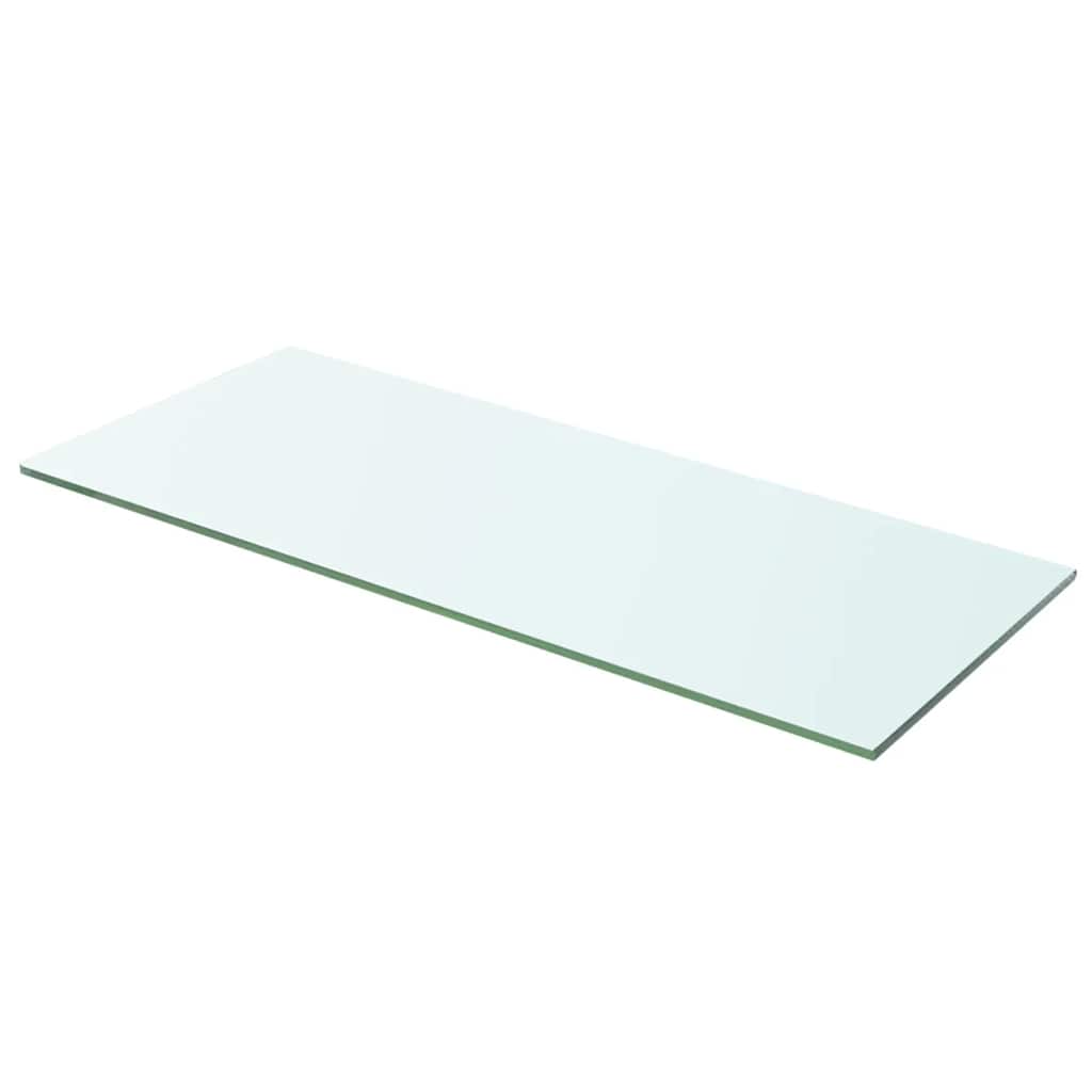 vidaXL Wandschap transparant 20x12 cm glas