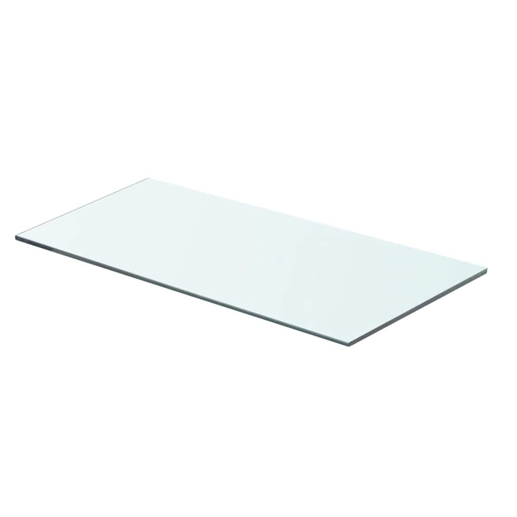 vidaXL Wandschap transparant 20x12 cm glas