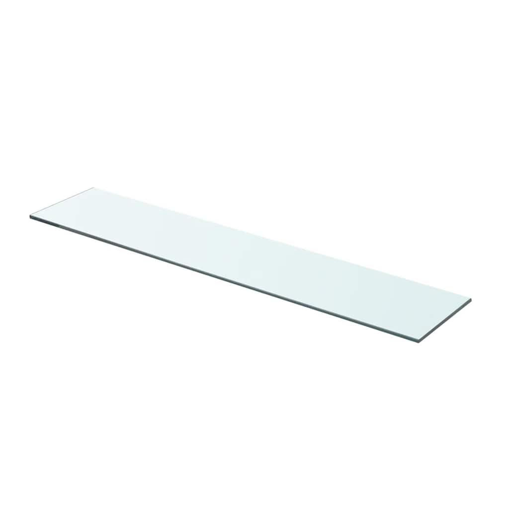 vidaXL Wandschap transparant 20x12 cm glas