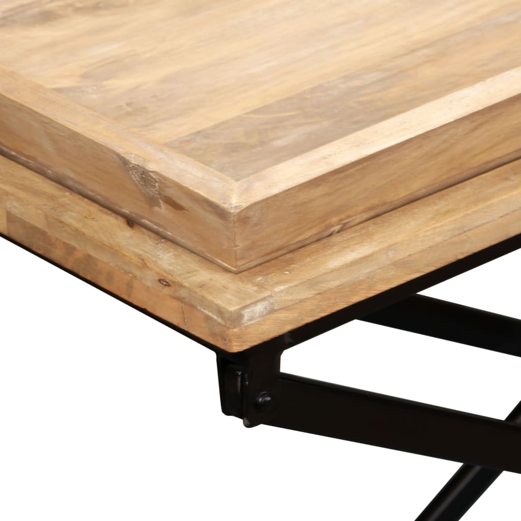 vidaXL Coffee table 110x55x42 cm solid mango wood
