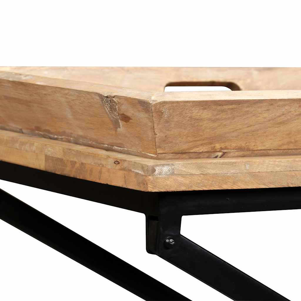 vidaXL Coffee table 110x55x42 cm solid mango wood