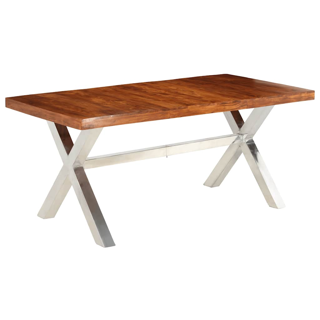 vidaXL Dining Table 180x90x76 cm Solid Wood