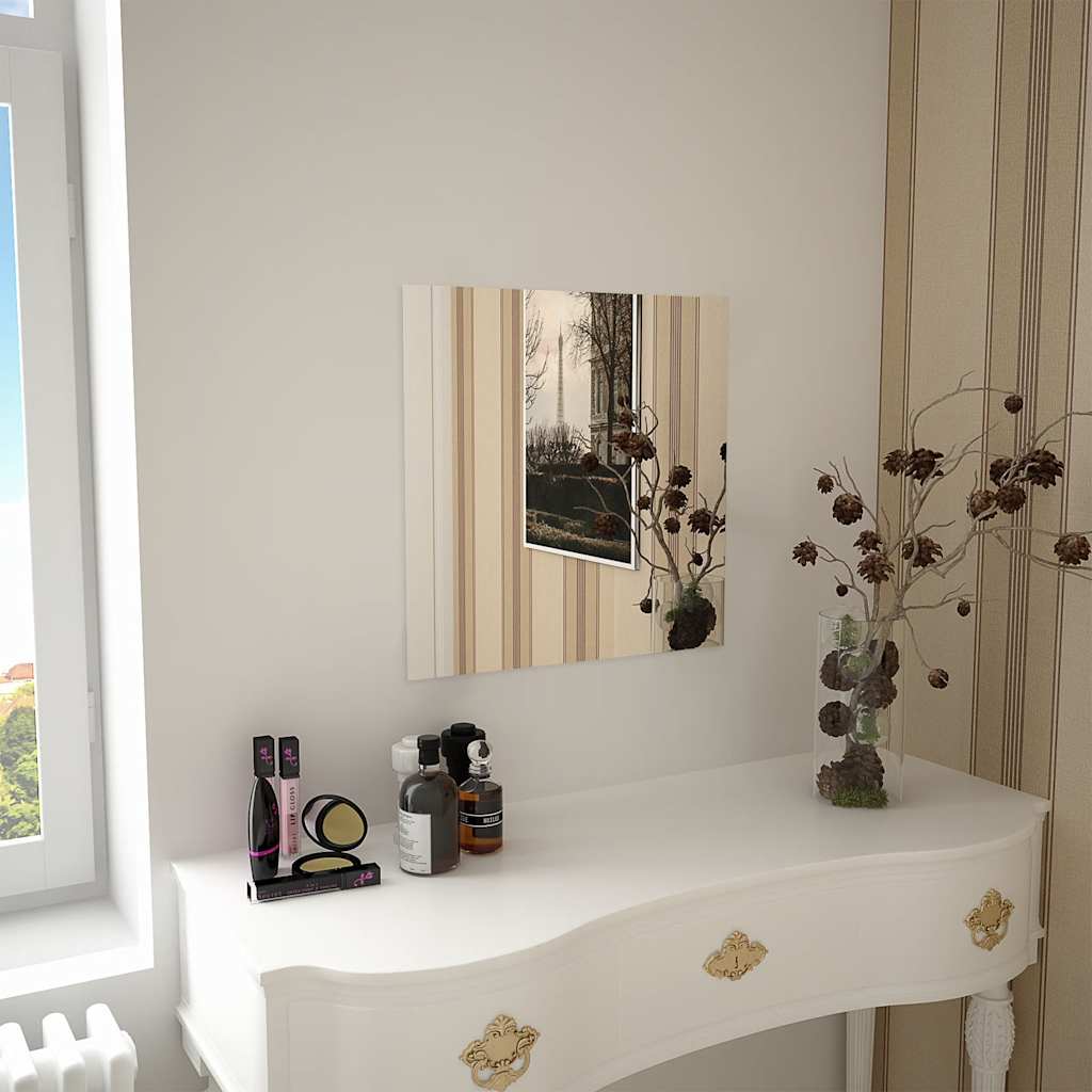 vidaXL Square Wall Mirror 40x40 cm Glass