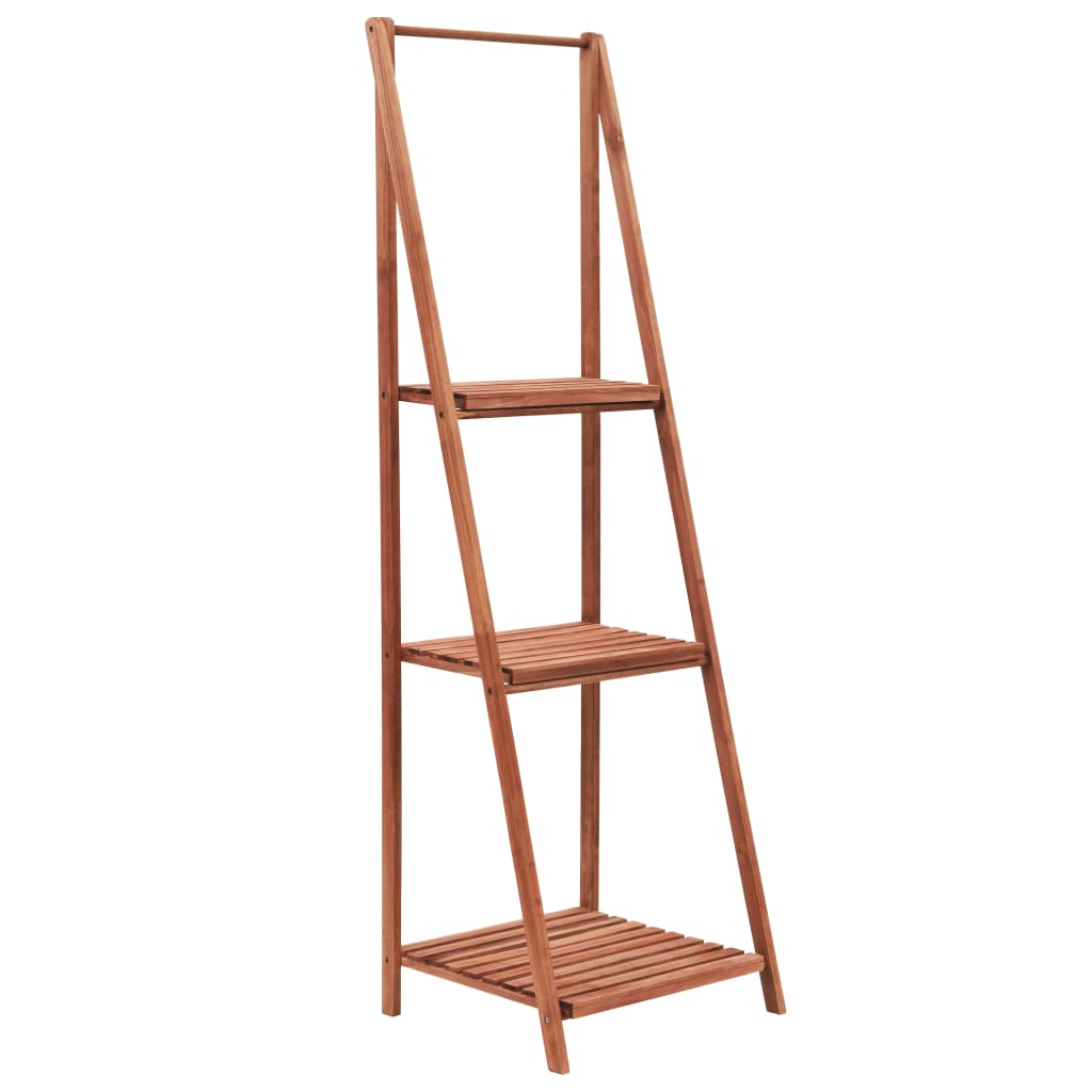 vidaXL Plantenstandaard 3-laags 48x45x40 cm cederhout