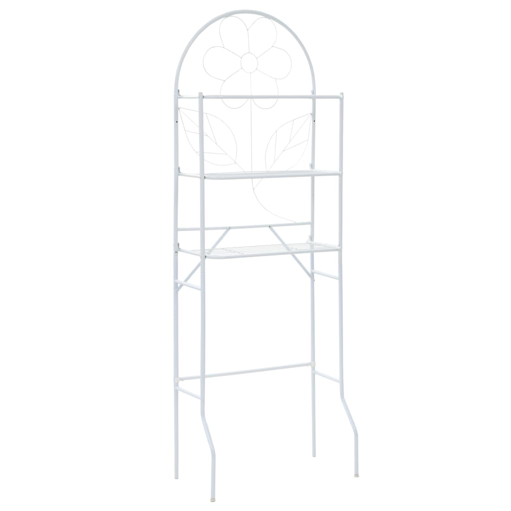 vidaXL Bathroom rack 60x33x174 cm black