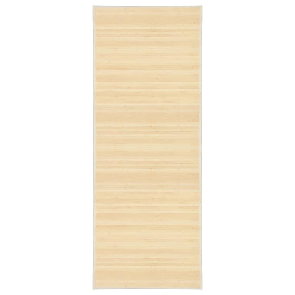 vidaXL Carpet 80x200 cm bamboo natural