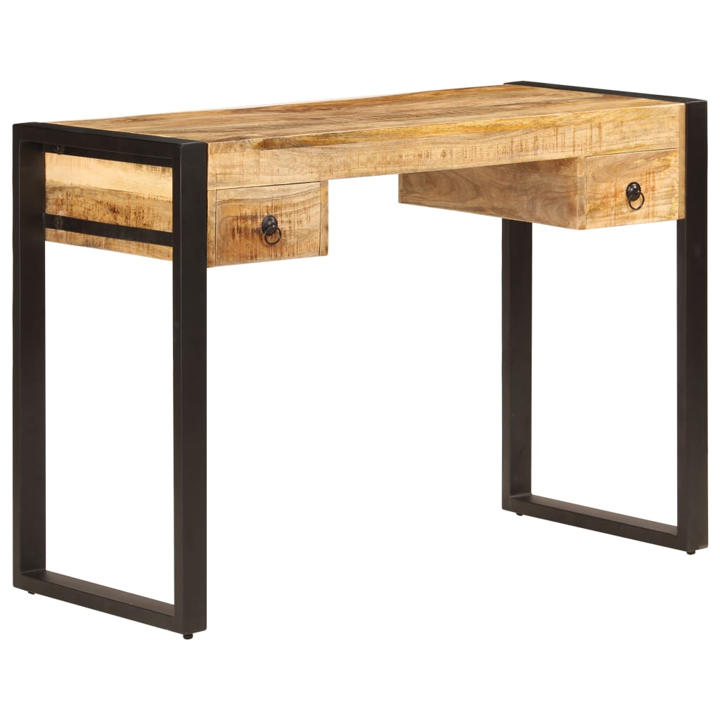vidaXL Bureau massief bois recyclé