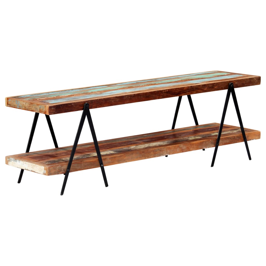vidaXL TV Cabinet 160x40x50 cm Solid Mango Wood