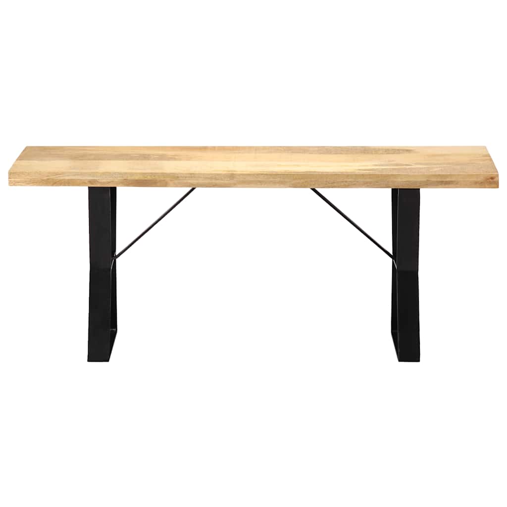 vidaXL Bankje 110 cm massief mangohout