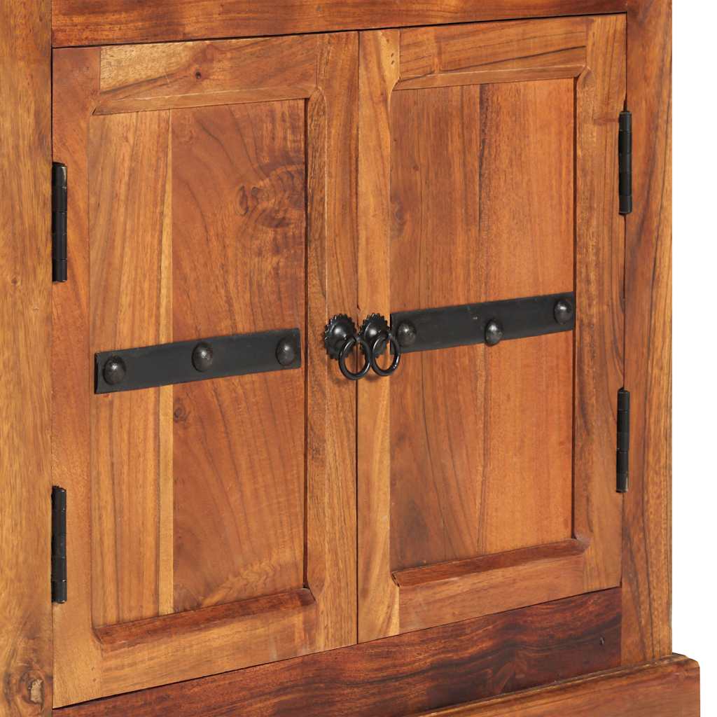 vidaXL Dressoir 50x30x100 cm massief acaciahout