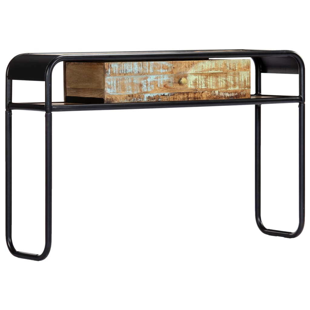 vidaXL Wandtafel 118x30x75 cm massief mangohout