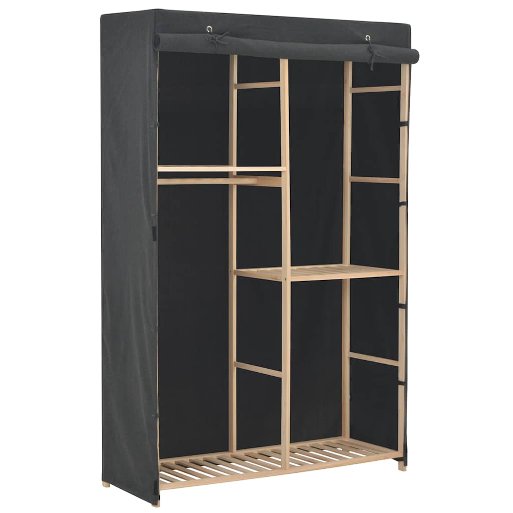 vidaXL 3-Tier Wardrobe 110x40x170 cm